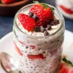 Strawberry Chocolate Chip Overnight Oats