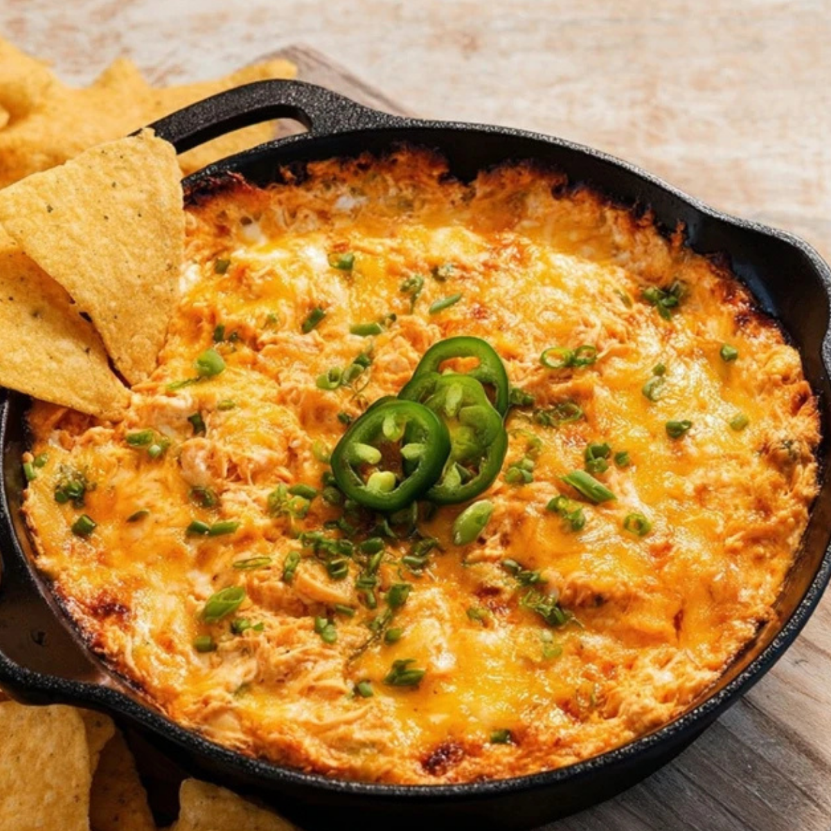 Traeger Buffalo Chicken Dip