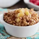 Amish Style Apple and Cinnamon Baked Oatmeal