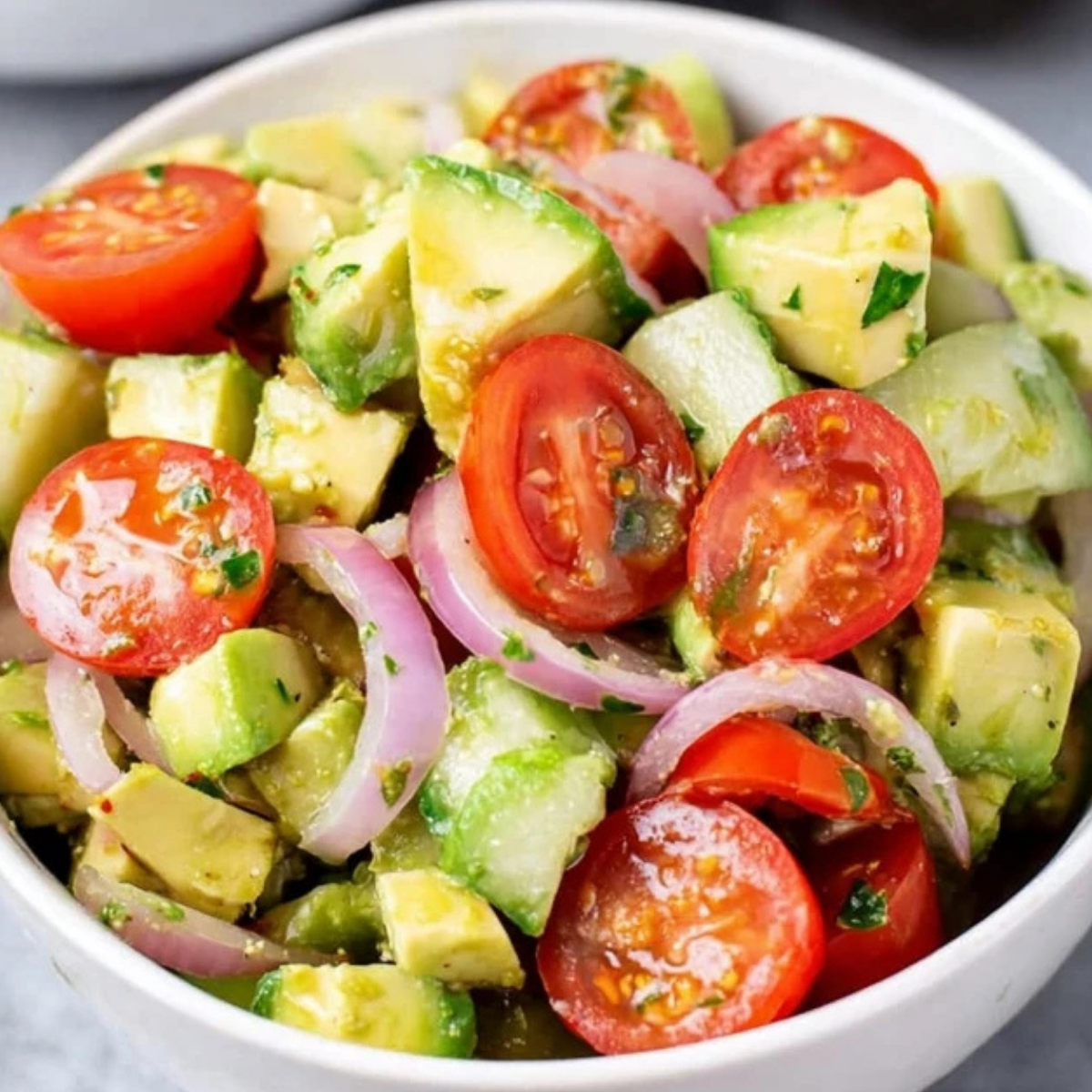 Avocado Salad with Tomato