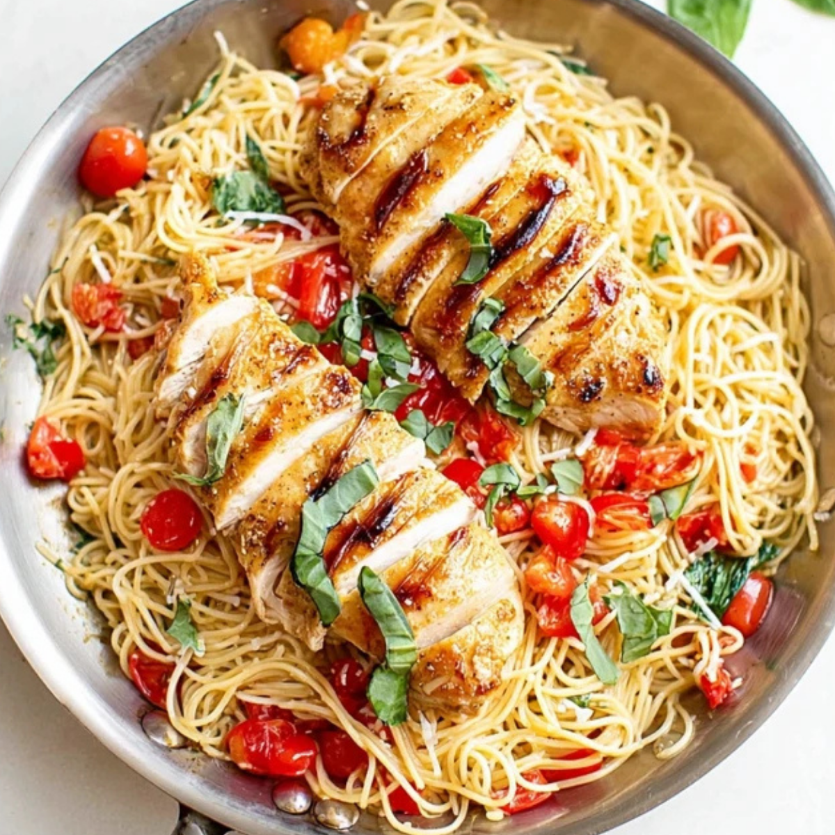 Bruschetta Chicken Pasta