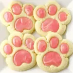 Bunny Paw Print Cookies