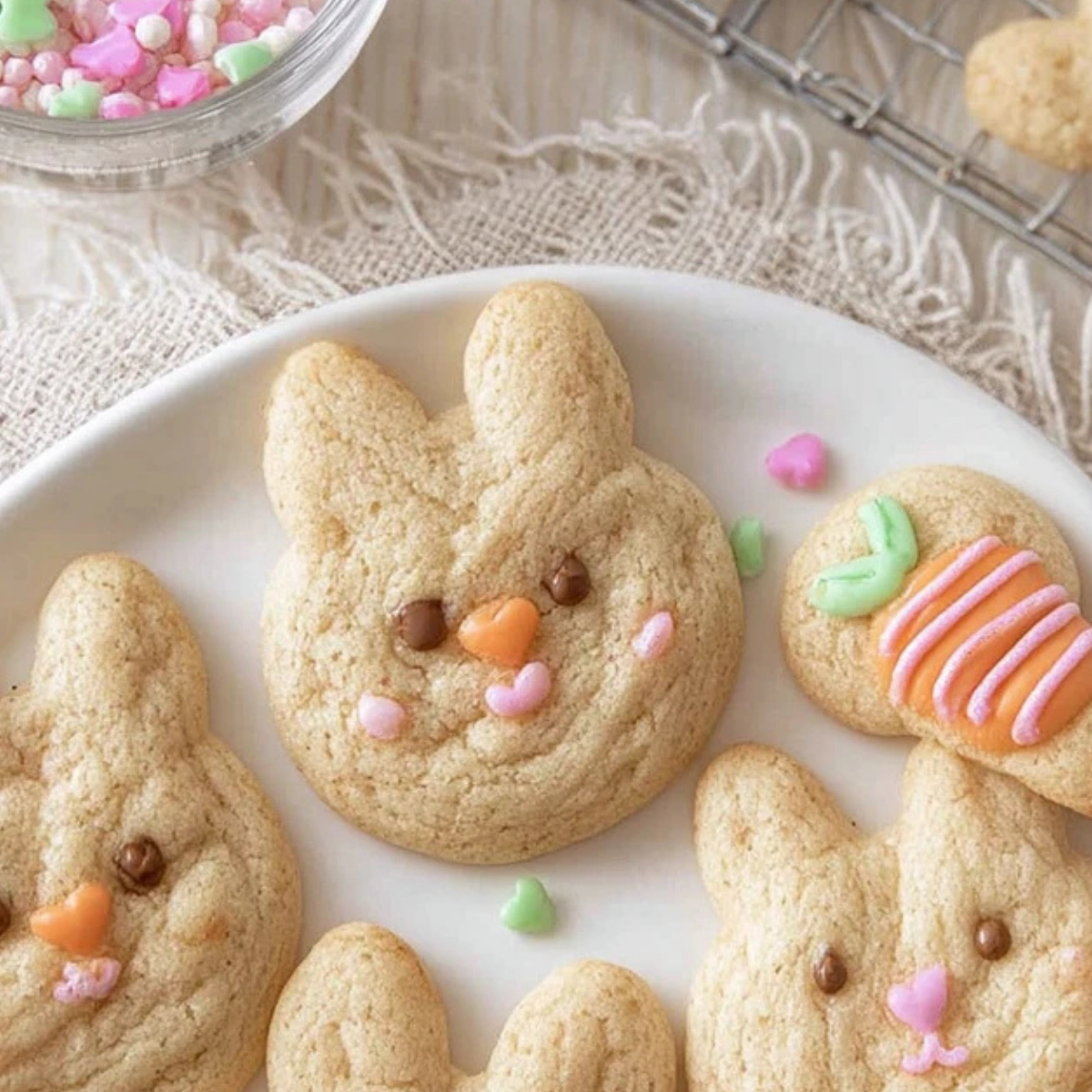 Bunny Sugar Cookies