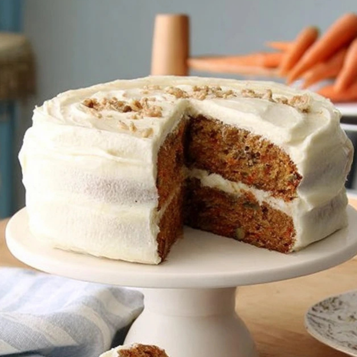 Carrot Cake with Cream Cheese Frosting