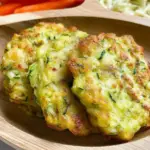 Cheesy Zucchini Fritters
