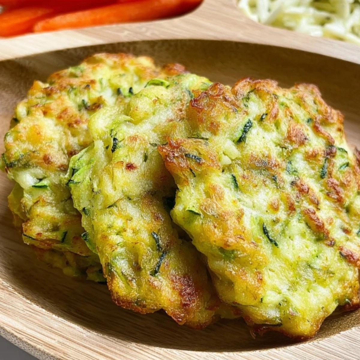 Cheesy Zucchini Fritters