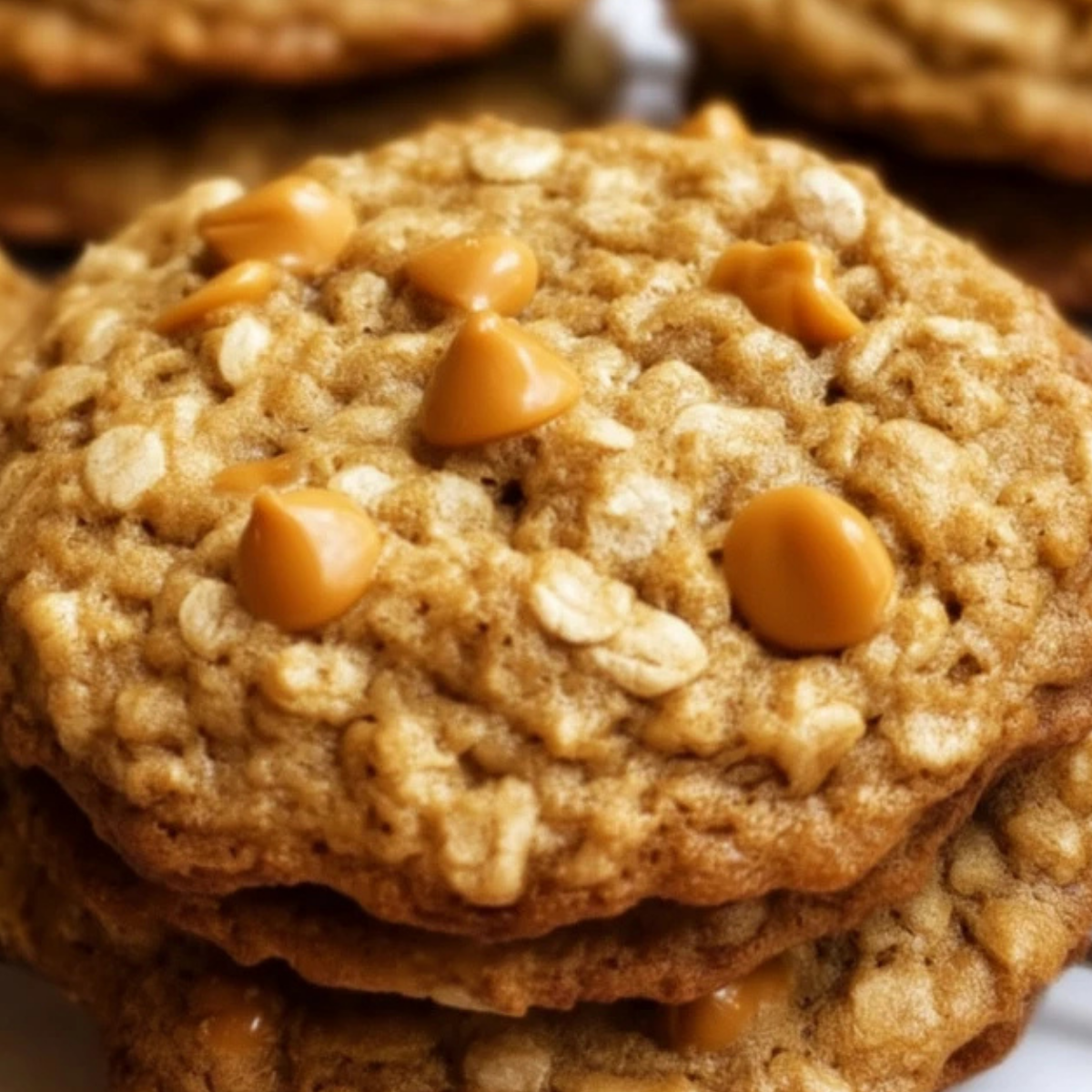 Chewy Butterscotch Oatmeal Cookies