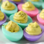 Colored Deviled Eggs