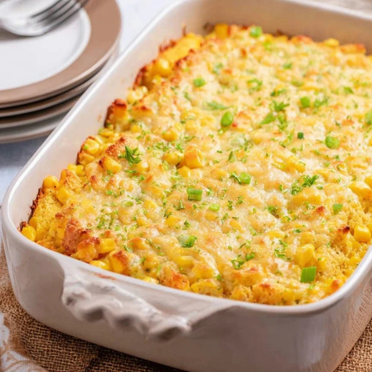 Corn Casserole with Cream Cheese