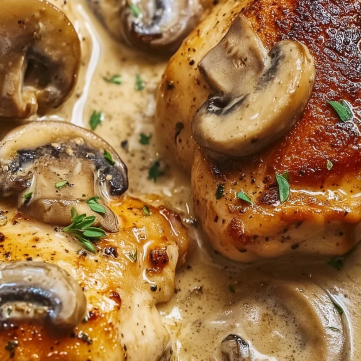 Creamy Mushroom Chicken
