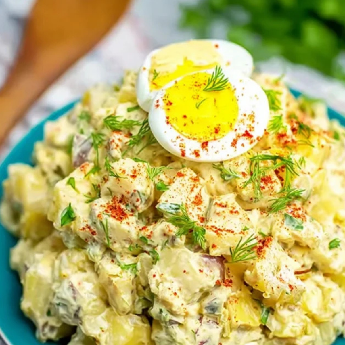 Deviled Egg Potato Salad