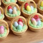 Easter Basket Cookie Cups