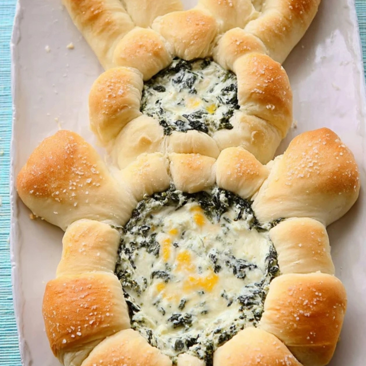 Easter Bunny Spinach Dip