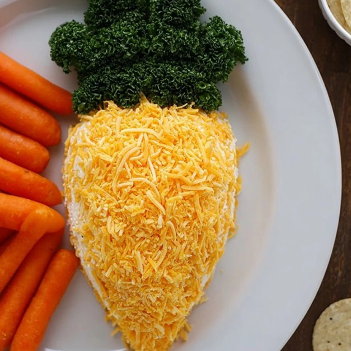Easter Carrot Cheese Ball