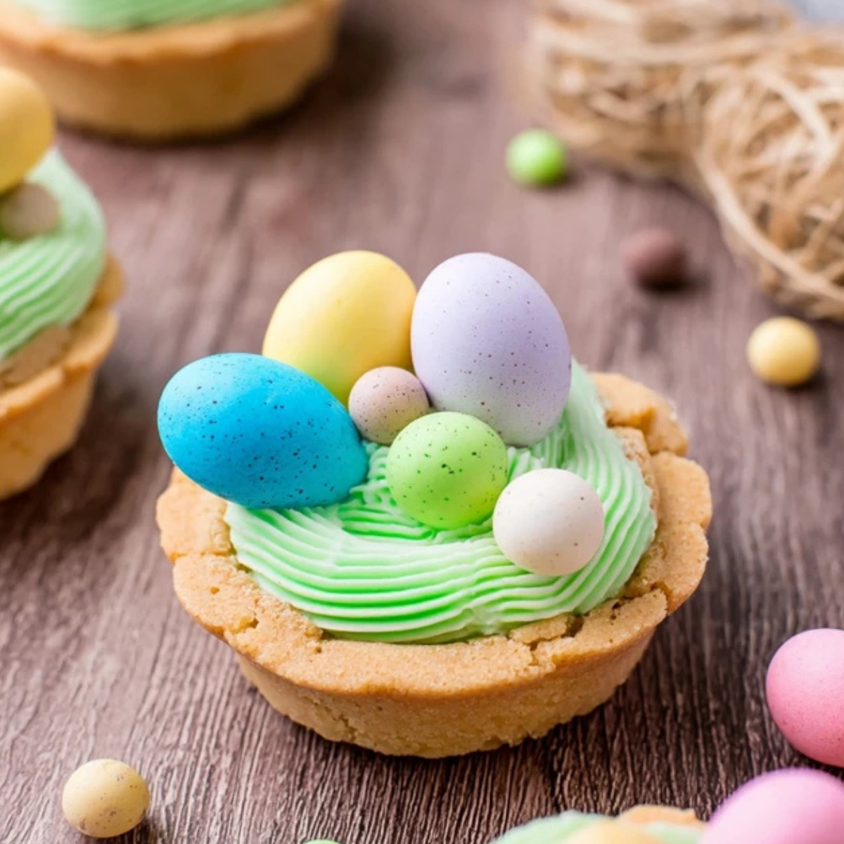 Easter Sugar Cookie Cups