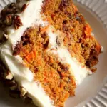 Eggless Carrot Cake