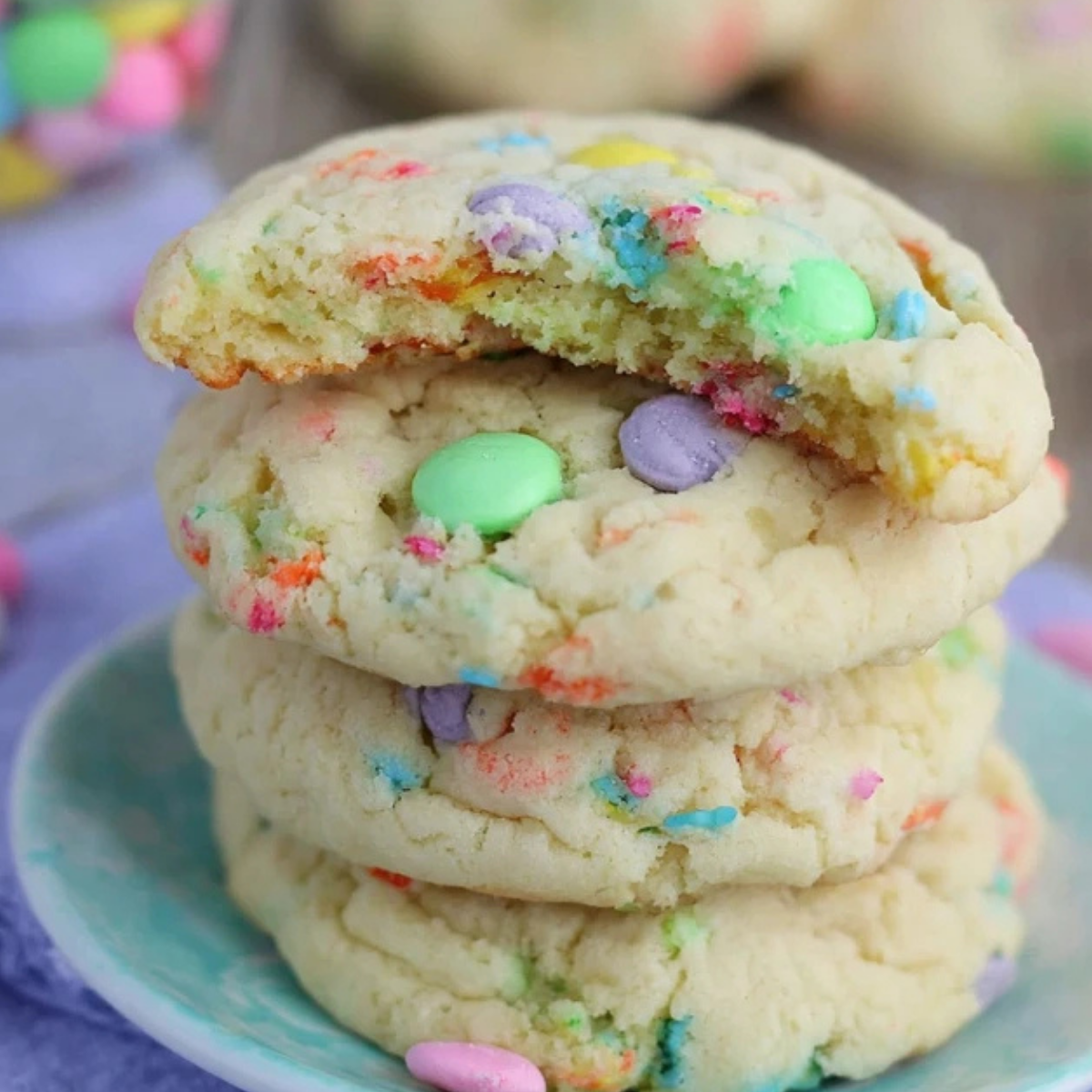 Funfetti Cake Mix Cookies