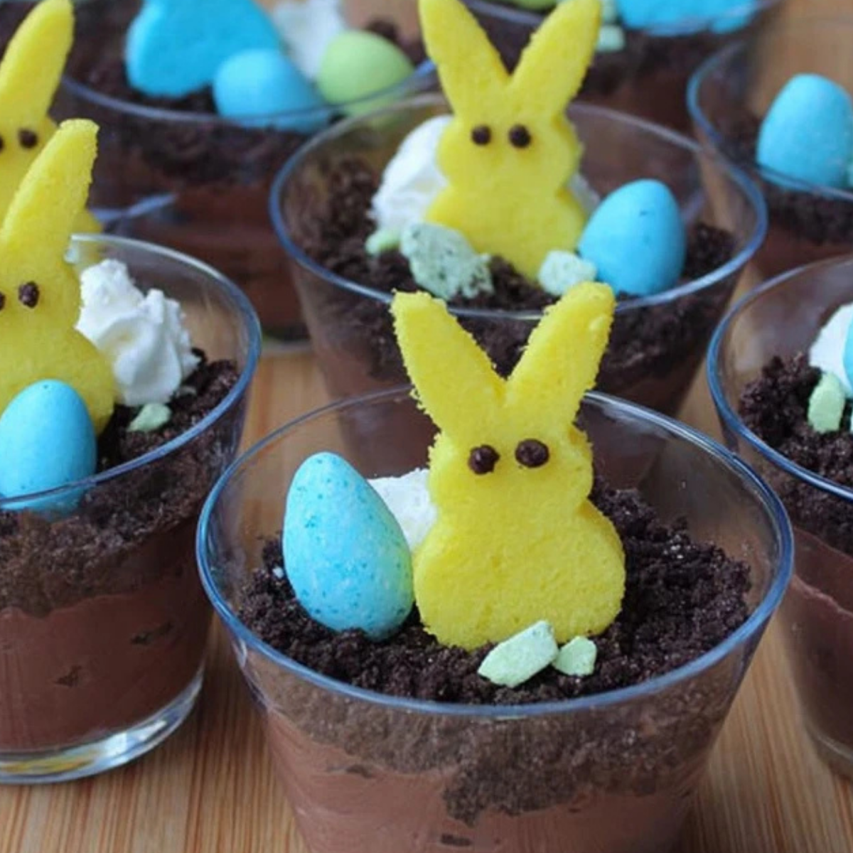 PEEPS Easter Bunny Dirt Cups