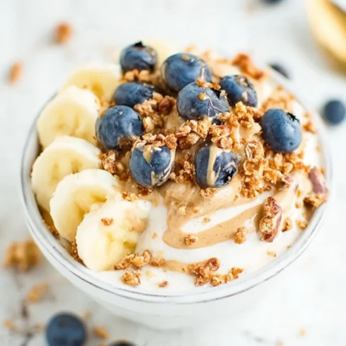 Peanut Butter Yogurt Bowl