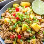 Pineapple Fried Rice with Chicken