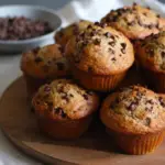 Sourdough Banana Chocolate Chip Muffins