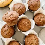Sourdough Discard Banana Bread Muffins