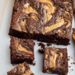 Sourdough Peanut Butter Brownies