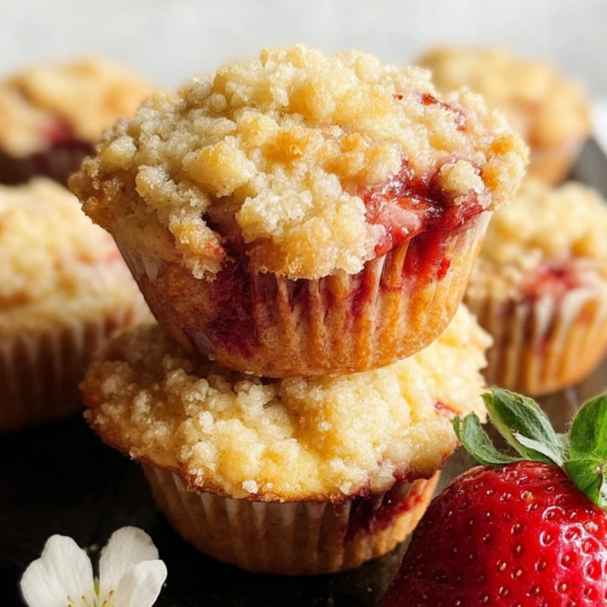 Strawberry Streusel Muffins