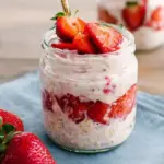 Strawberry Yogurt Overnight Oats