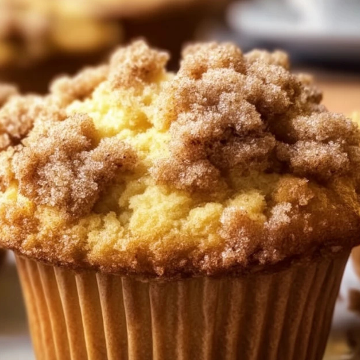 Bakery Style Coffee Cake Muffins