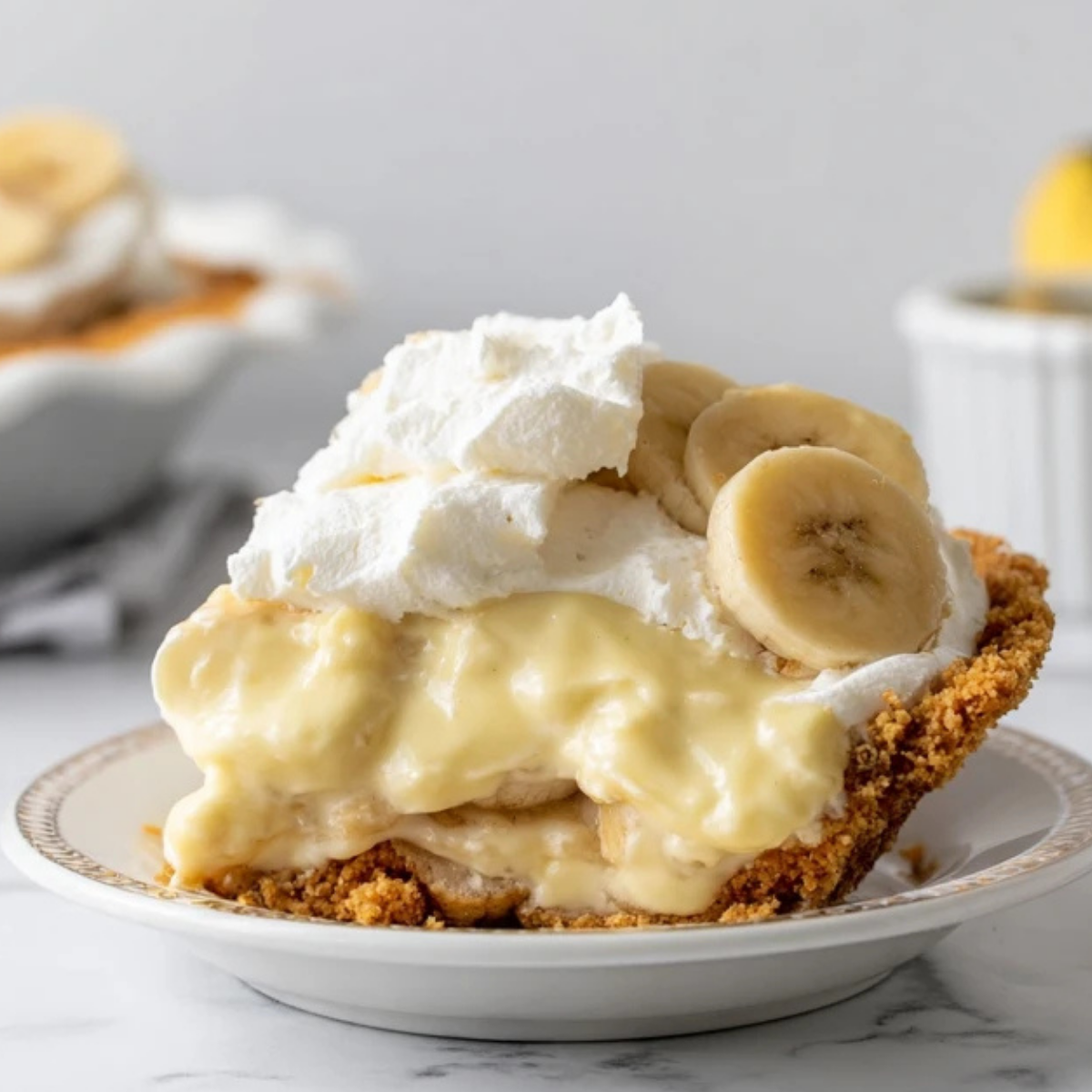Banana Pudding Pie