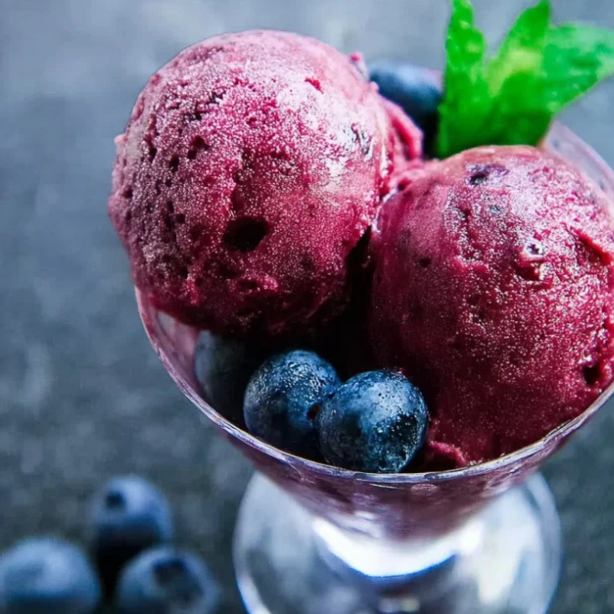 Blueberry Sorbet