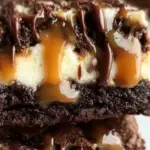 Caramel Cheesecake Brownies