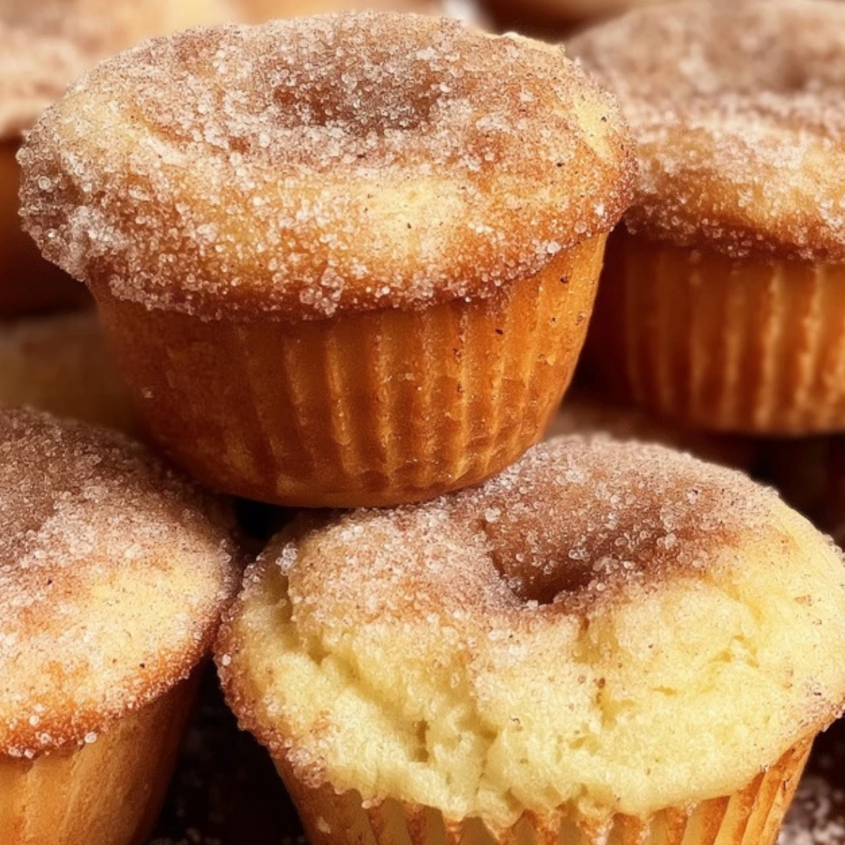 Cinnamon Sugar Donut Muffins