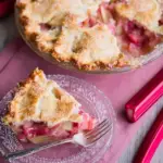 Fresh Rhubarb Pie