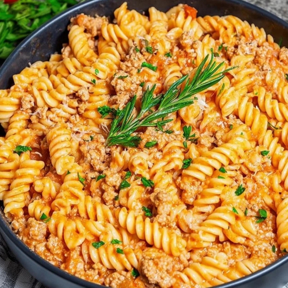 Ground Turkey Pasta