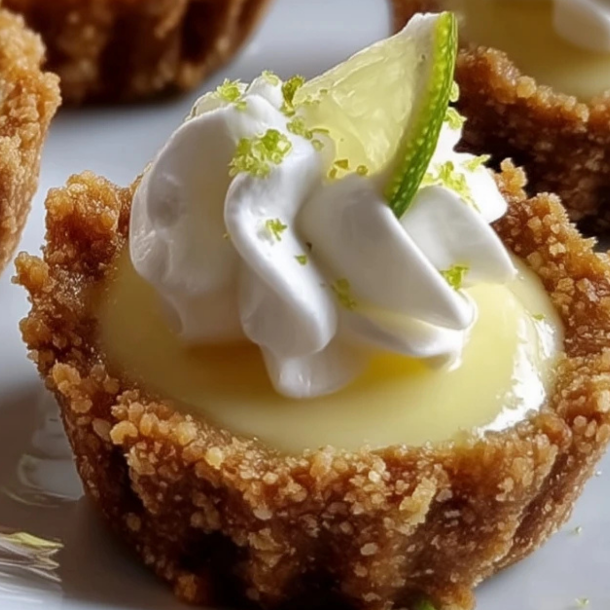 Heavenly No Bake Mini Key Lime Pies