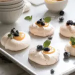 Mini Meringues with Lemon Curd