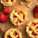 Mini Strawberry Rhubarb Pies