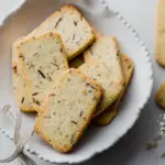 Mulberry Oat Shortbread Cookies