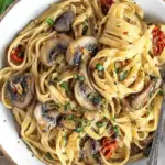 Mushroom pasta