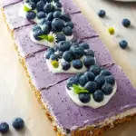 No Bake Blueberry Cheesecake
