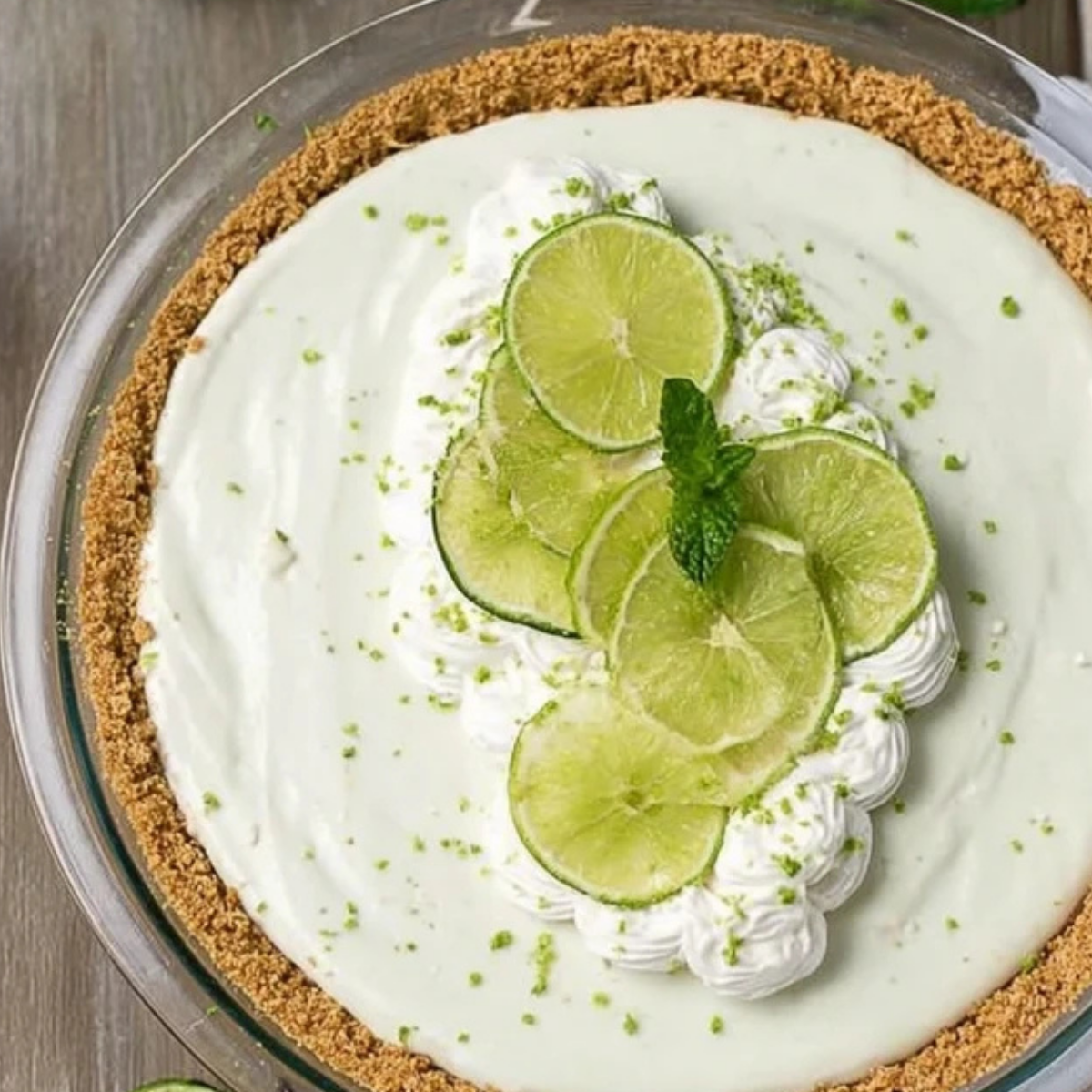 No Bake Key Lime Pie