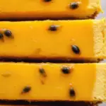 No Bake Passion Fruit Cheesecake