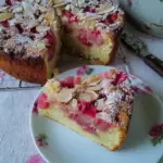 Norwegian Rhubarb Cake