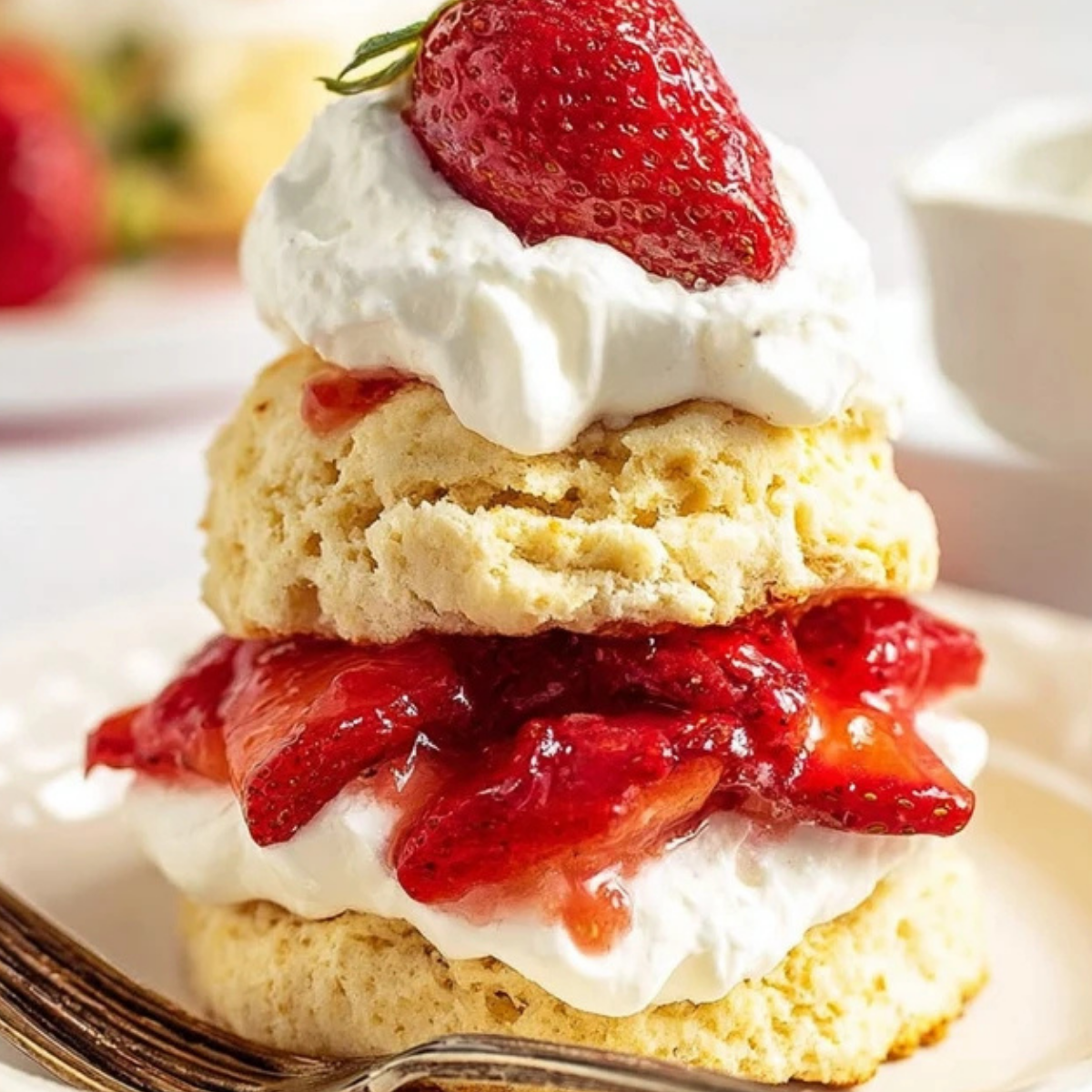 Old Fashioned Strawberry Shortcake