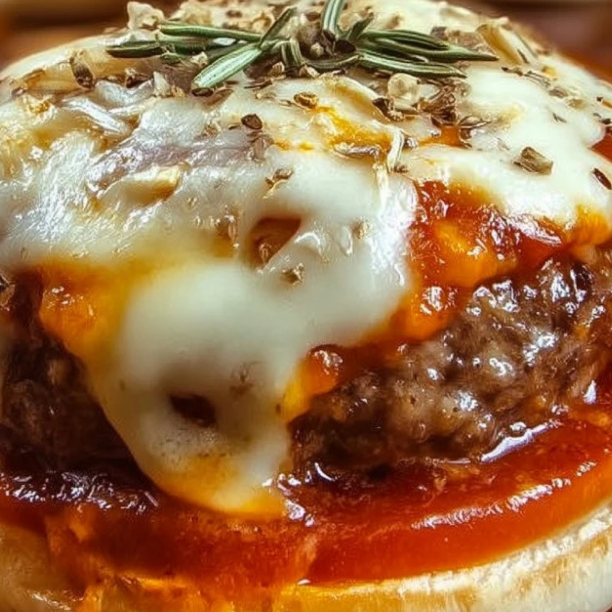 Old School Pizza Burger