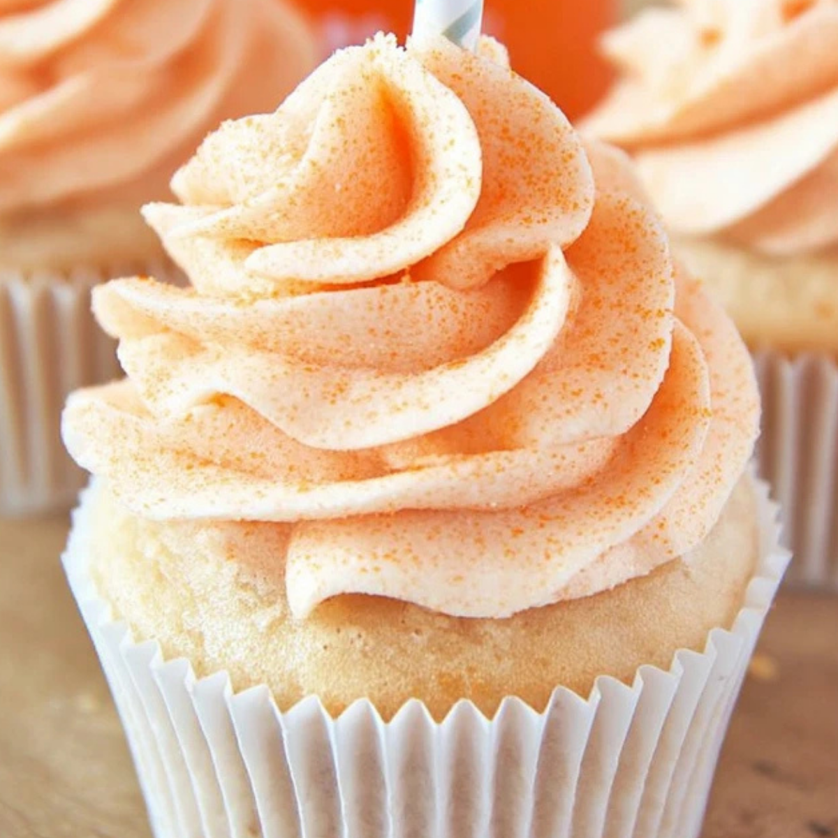 Orange Creamsicle Cupcakes