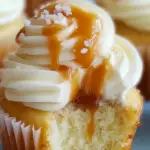 Salted Caramel Cream Cheese Cupcakes