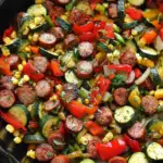 Sausage and Veggies Skillet